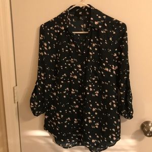 Green blouse